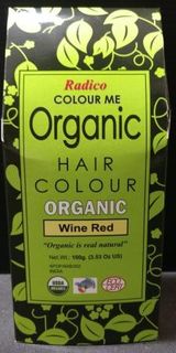  Radico Organic Henna Colour Wine Red