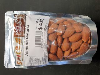 Almond natural 100g