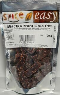 Blackcurrant  chia pieces 100g