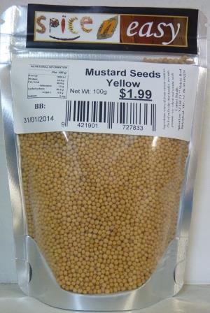 Mustard Seeds Yellow