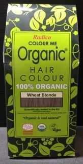  Organic Henna Colour Wheat Blonde Radico 100 percent Cert