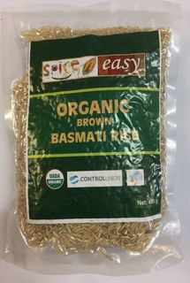 Organic Brown Basmati Rice 490g
