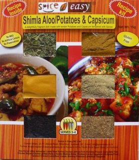 Shimla Aloo Potatoes and Capsicum