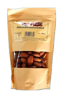 Almond roasted salted 180g