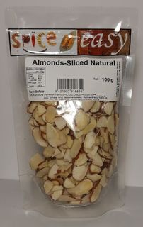 Almond Sliced Natural 100g