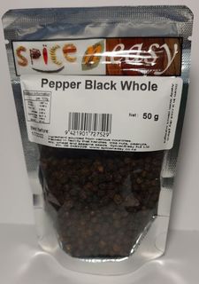 Blk pepper whole 50g