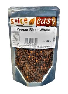 Blk pepper whole 50g