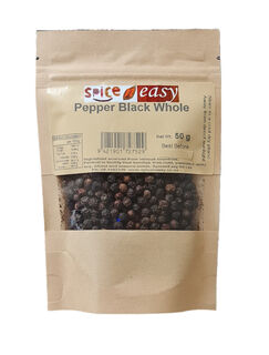 Blk pepper whole 50g
