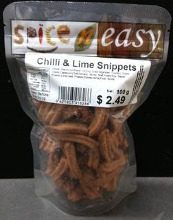 Chilli & Lime Snippets 100g
