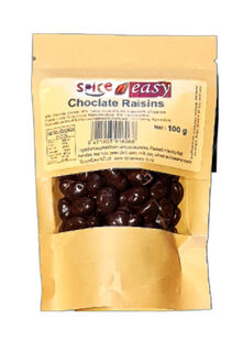 Chocolate raisins 100g