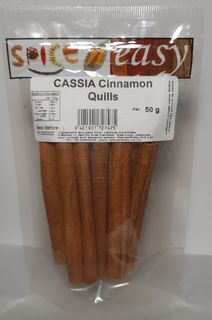 Cinnamon ( Cassia)quills 50g