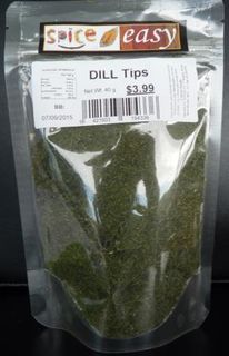 Dill Tips Rubbed 40g
