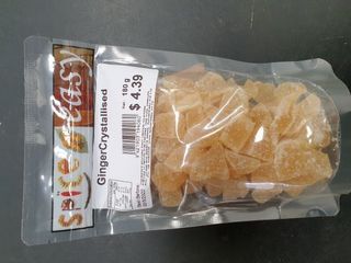 Ginger Crystallised 180g