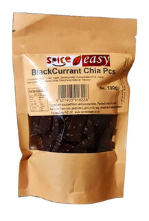 Blackcurrant  chia pieces 100g