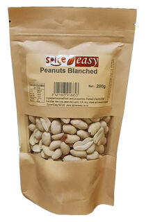 Peanuts Raw Blanched 200g