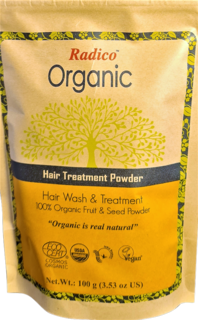  Organic Hair Treatment powder Radico 100 percent Cert