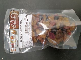 Jumbo Raisins Mix 180g