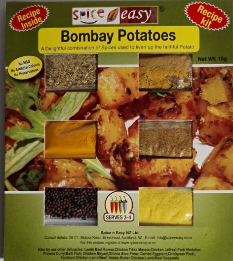 SpicenEasy Bombay Potatoes Recipe Kit