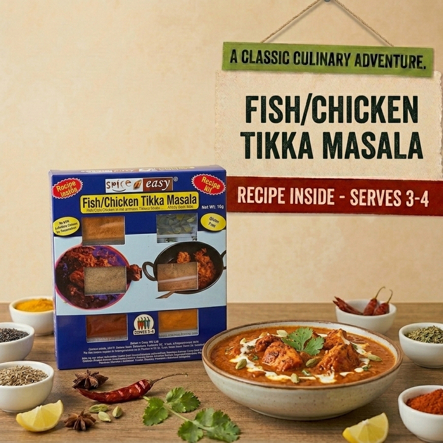 Fish or Chicken Tikka Masala Recipe Kit