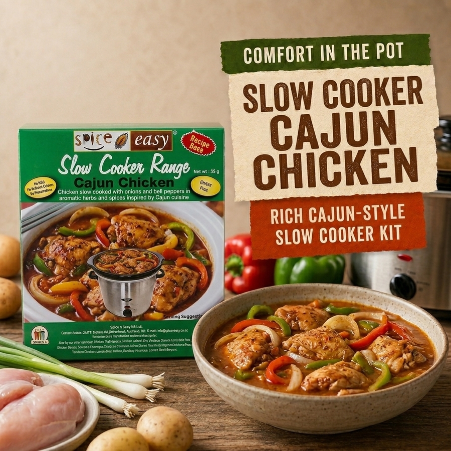 Slow Cooker Cajun Chicken