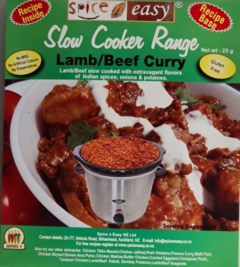 Slow Cooker Lamb/ or Beef Curry