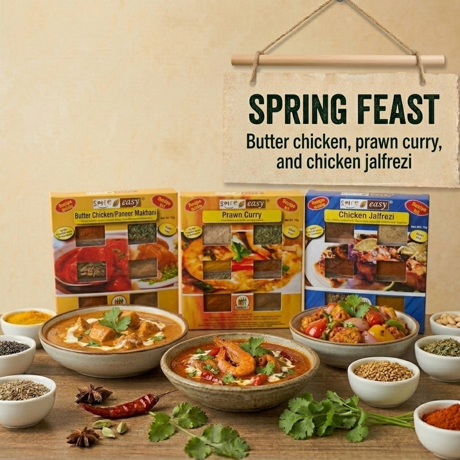 Indian Spring Feast Recipe Kit Pack
