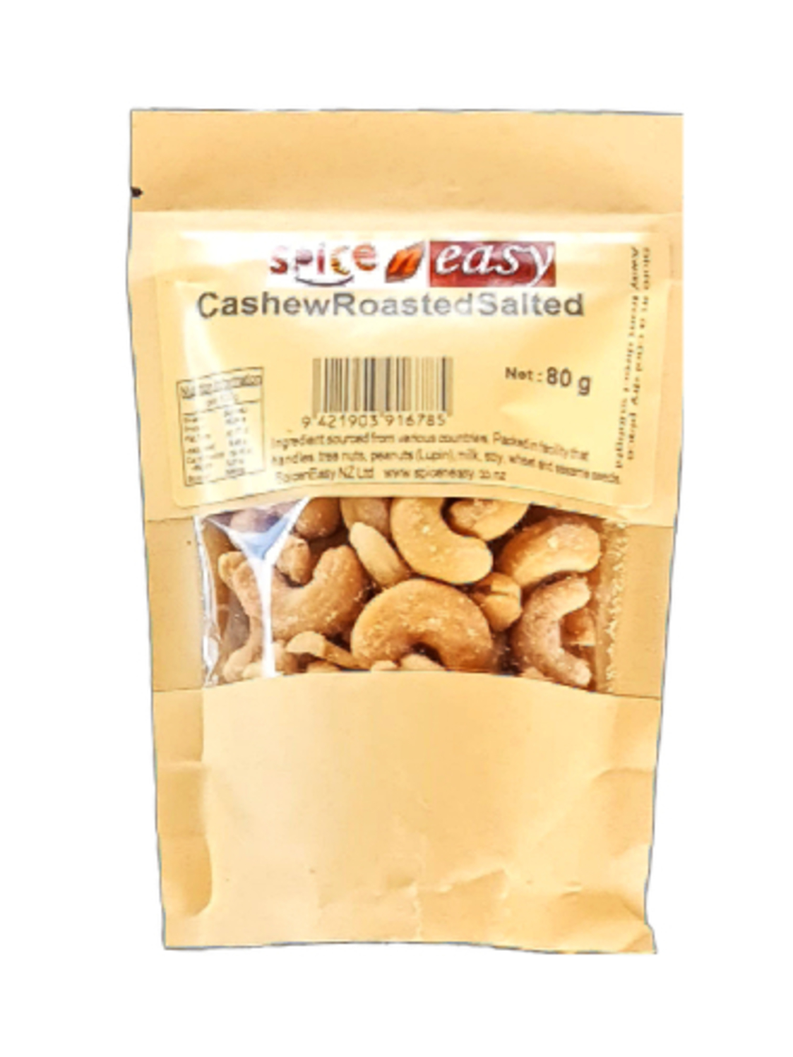 Cashew Roasted Salted 80g
