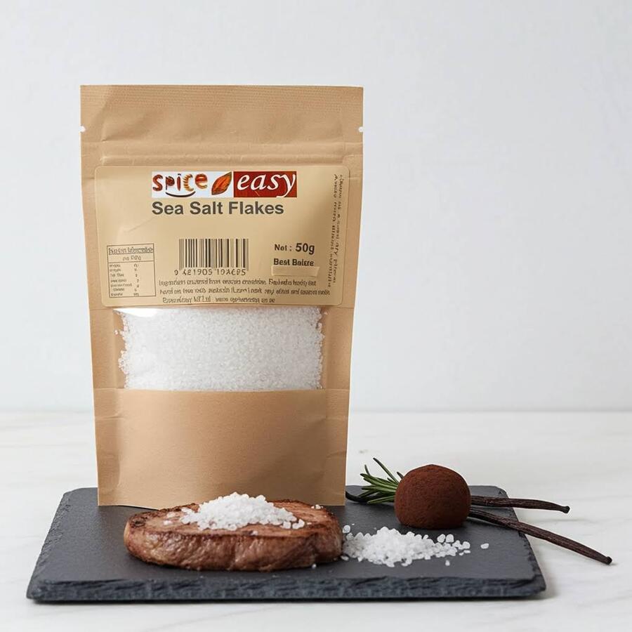 Natural Sea Salt Flakes 50g