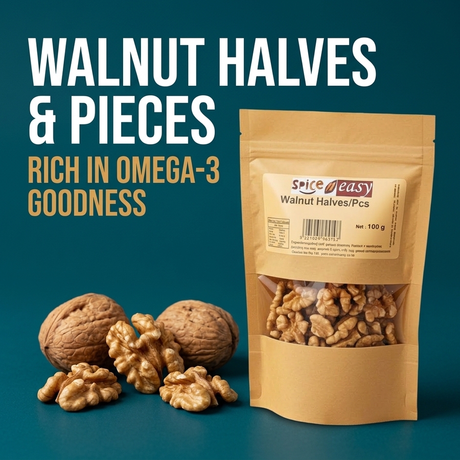 Walnut Halves & Pieces 100g