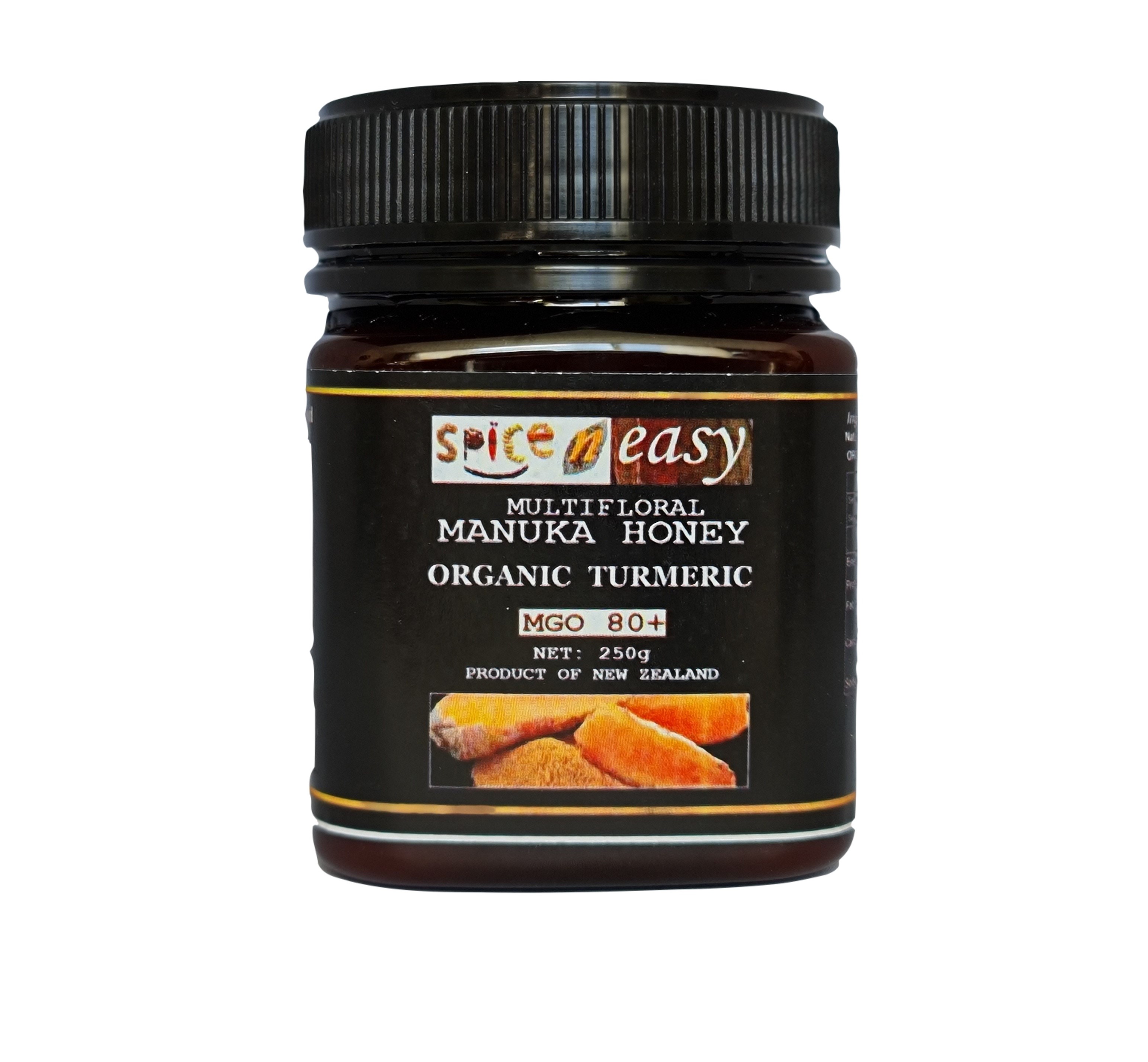 Manuka Honey MGO 80+ and ORGANIC Turmeric