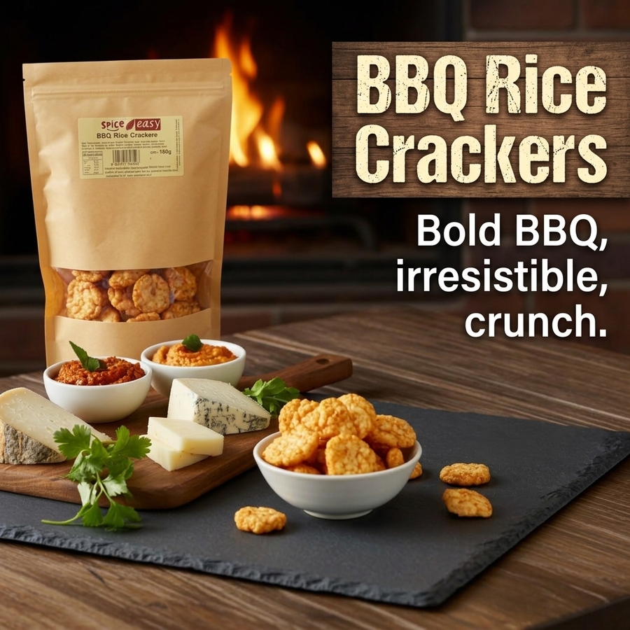 BBQ Rice Crackers 150g