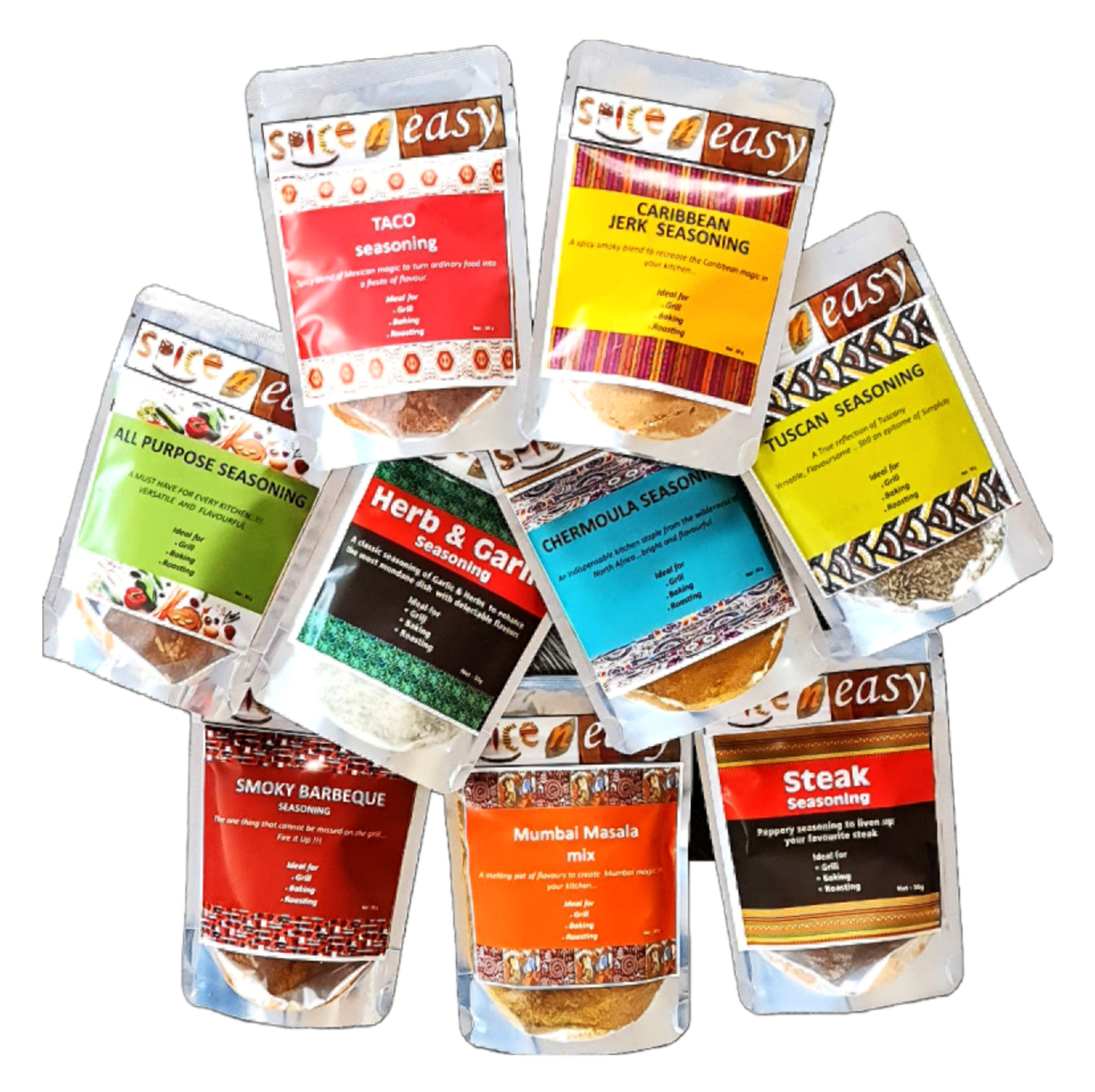 Gourmet-Seasonings-　Buy　SpicenEasy　New　Zealand|