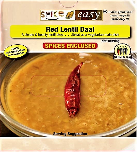 Red Lentil Daal Recipe Kit