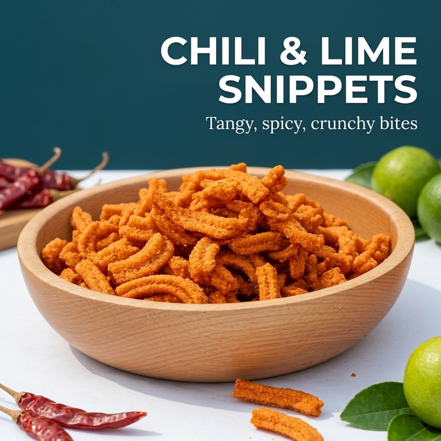 Chilli & Lime Snippets 1kg