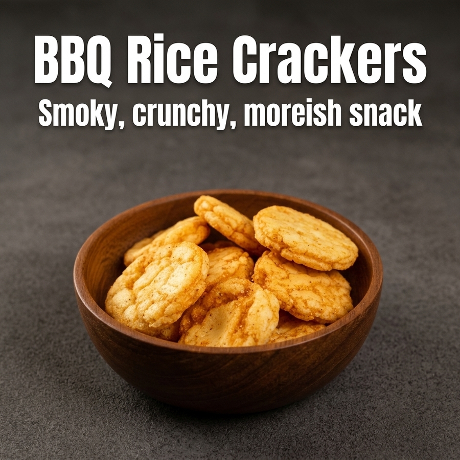 BBQ Barbeque Rice Crackers 500g