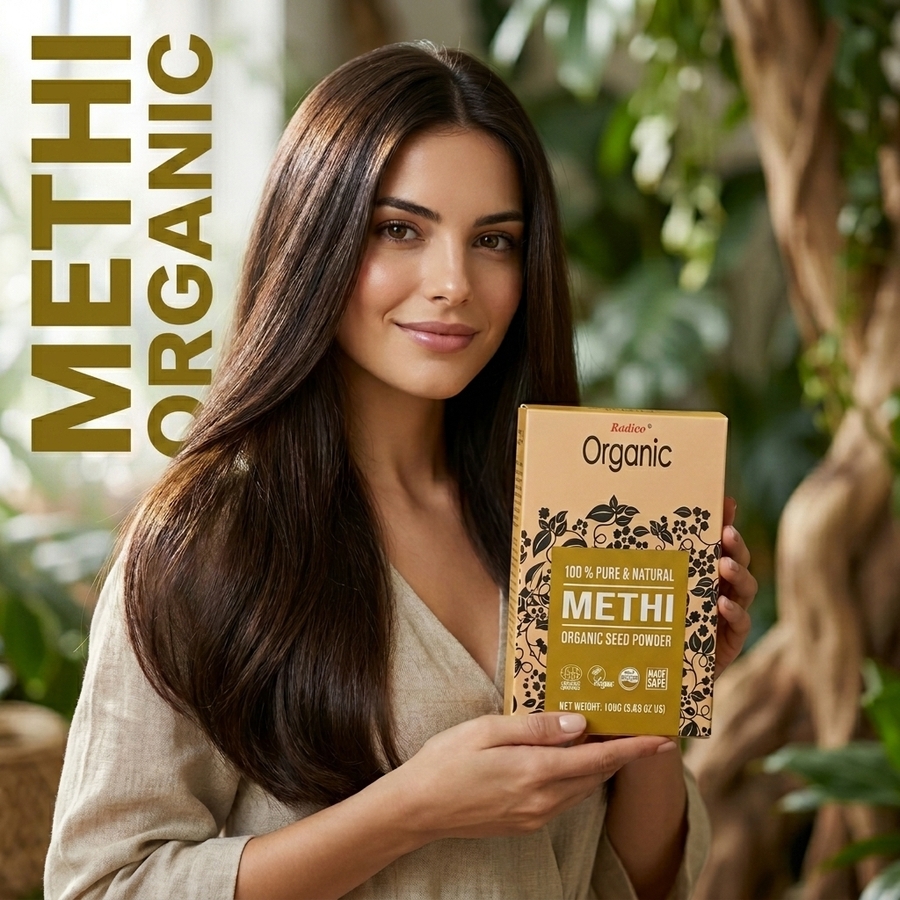 Organic Methi Powder Radico 100 percent Cert