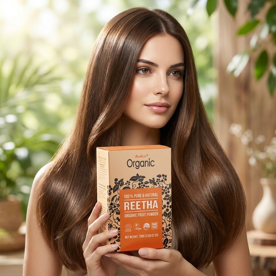 Organic Ritha Hair Powde Radico 100 percent Certr