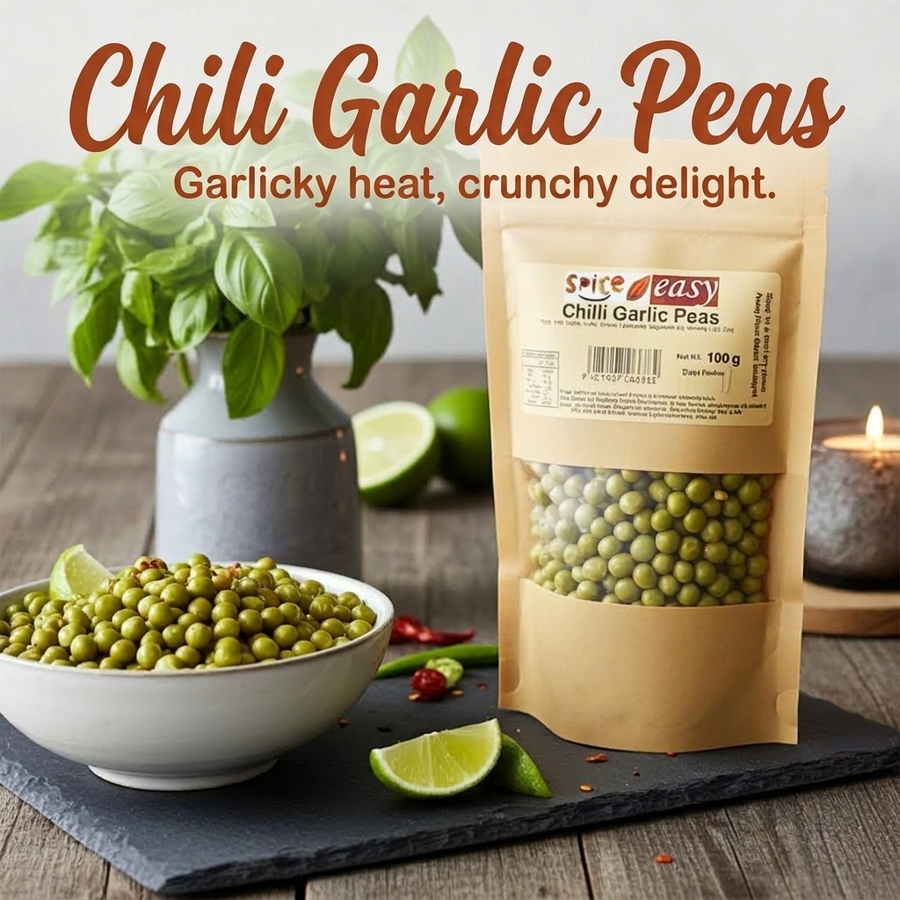 Chilli Garlic Peas 100g