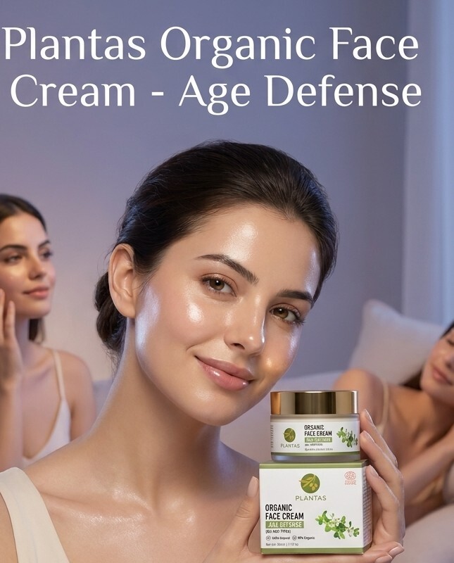 Plantas Organic Face Cream - Age Defence 30g