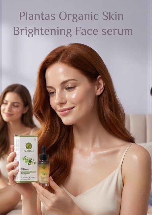 Organic Face Serum - Skin Brightening Shine n Glow 30ml