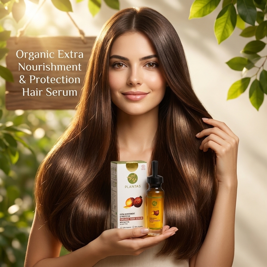 Organic Extra Nourishment & Protection Hair Serum 30ml