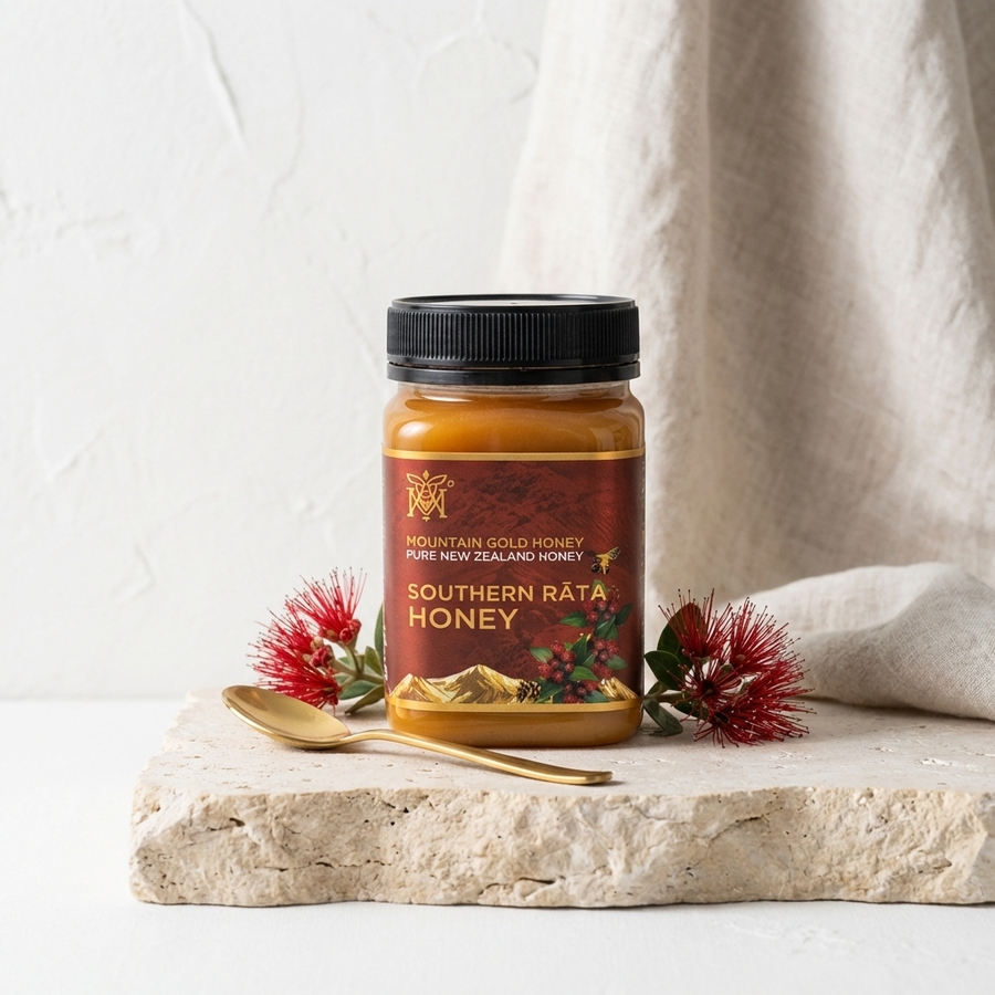 Mountain Gold Southern Rata Honey | 500g