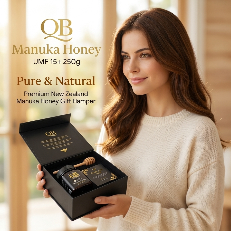 QB Manuka Honey Hamper - UMF 15+ 250g