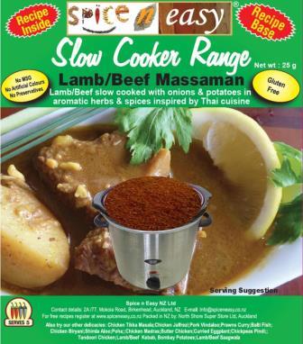 Massaman Lamb or Beef Slow Cooker Recipe Kit