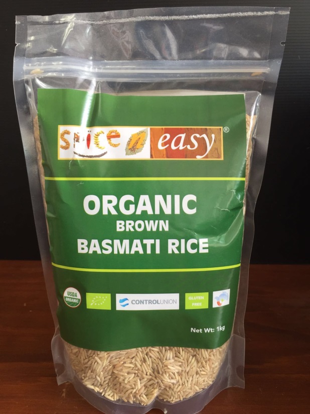 Organic Brown Basmati Rice