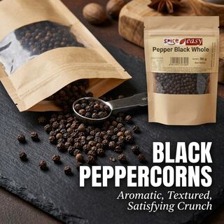 Black peppercorns 50g
