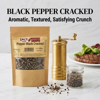 Black Pepper Cracked 50g