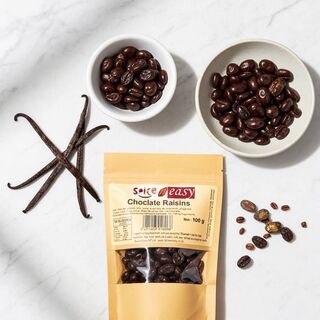 Chocolate raisins 100g