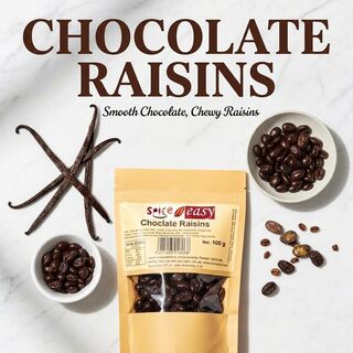 Chocolate raisins 100g