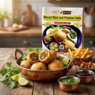 Minced Meat and Potato Vada